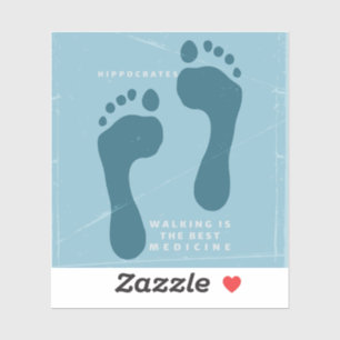 Adesivo Caminhar é o melhor remédio que Hipócrates cita