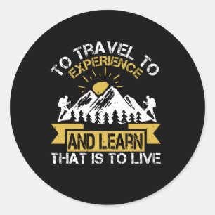 Adesivo Caminho - Ao Vivo É Viagem De Experiência