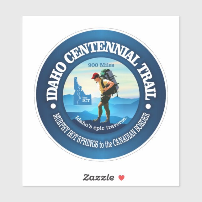 Adesivo Caminho Centenário de Idaho (C) (Folha)