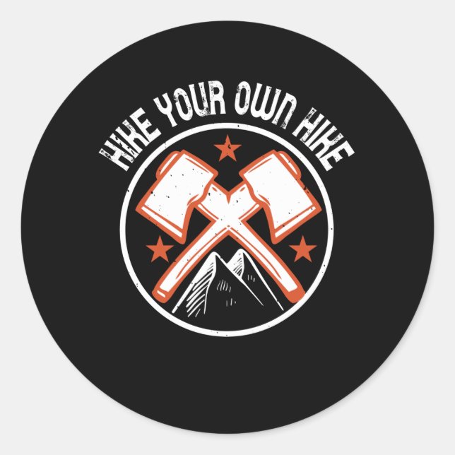 Adesivo Caminho - Seguir Seu Próprio Caminho (Frente)