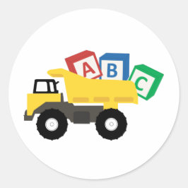 Adesivo Caminhões de Construção de Caminhões ABC