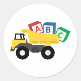 Adesivo Caminhões de Construção de Caminhões ABC