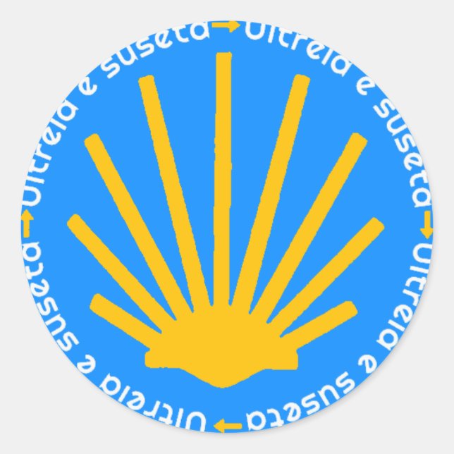 Adesivo Camino de Santiago (Frente)