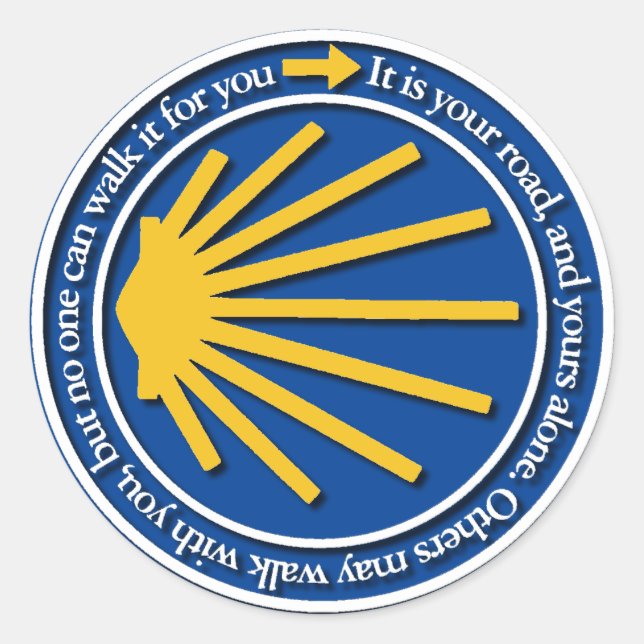 Adesivo Camino de Santiago (Frente)