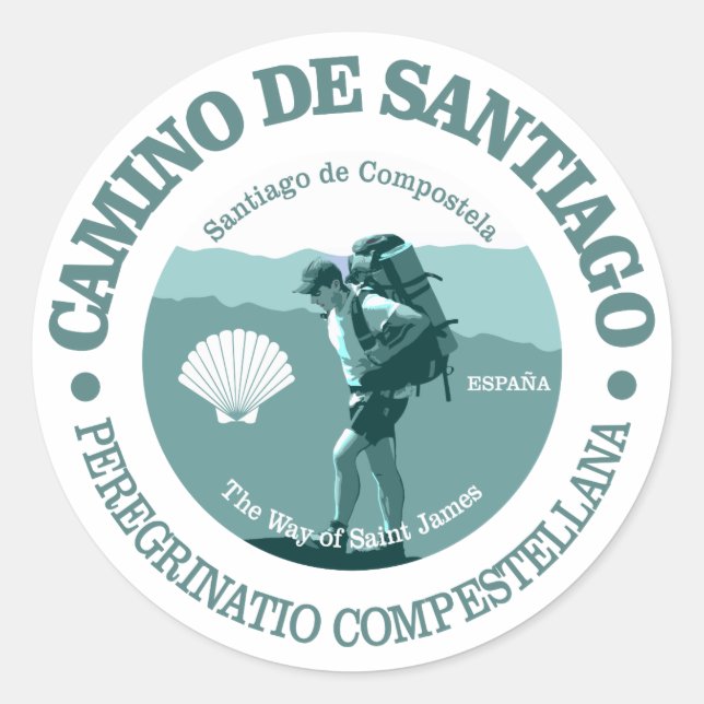 Adesivo Camino de Santiago (Frente)