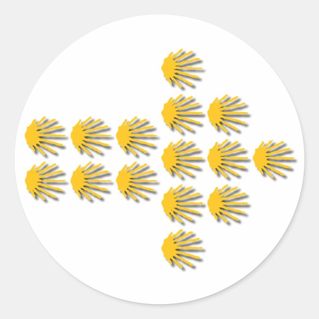 Adesivo Camino de Santiago (Frente)