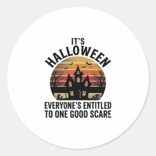 Adesivo Camisa Assustadora de Casa Assombrada de Halloween