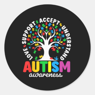 Adesivo Camisa Autismo Amor Aceitar Apoiar Autista Autismo