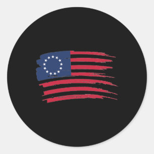 Adesivo Camisa Betsy Ross 4 de Julho Bandeira Americana 17