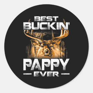 Adesivo Camisa Buckin 'Pappy Ever Caça ao Veado Pai de Cav