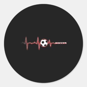 Adesivo Camisa Coração Batendo de Futebol - Futebol Ll Cor
