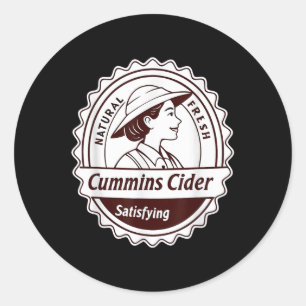 Adesivo Camisa Cummins Cider - Presente de Piada Engraçada