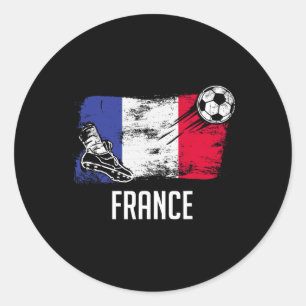 Adesivo Camisa da bandeira da França time de futebol franc
