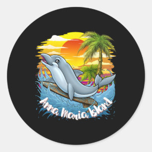 Adesivo Camisa da Praia da Ilha Anna Maria Férias de Prima
