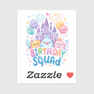 Adesivo Camisa de aniversário Whimsic | Gráfico Castle & B