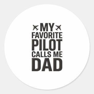 Adesivo Camisa de Avião Vintage O Piloto Favorito Me Chama