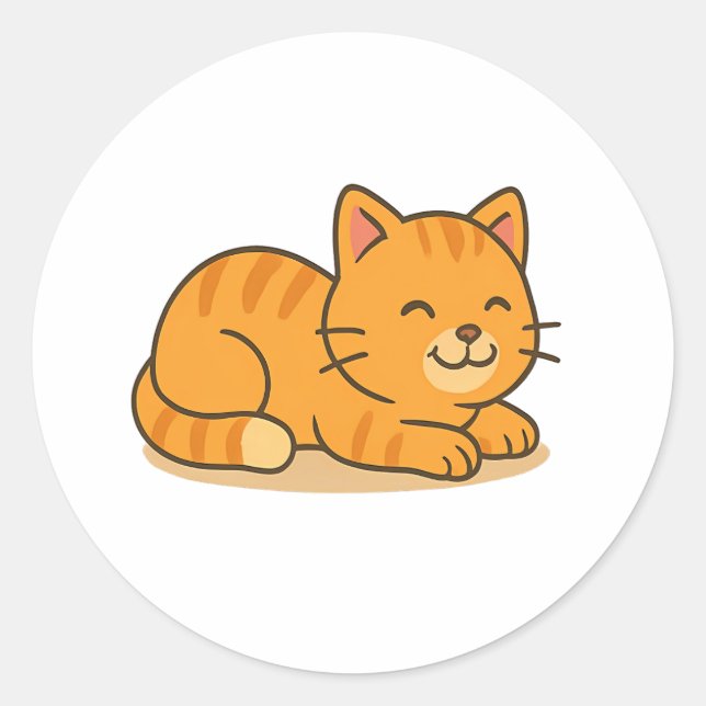 Adesivo Camisa-de-bebê Nap de Gato Bonito (Frente)