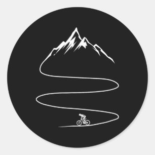 Adesivo Camisa de bicicleta de montanha trilho único downh