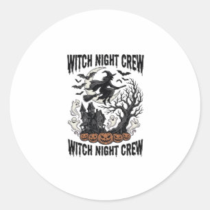 Adesivo Camisa de Bruxa Vintage Noite do Halloween Gráfico