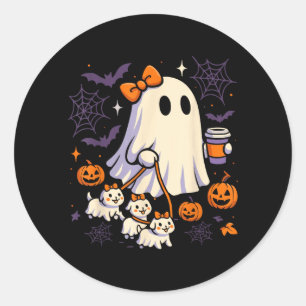 Adesivo Camisa de Cachorro Fantasma Coquette Halloween Cac
