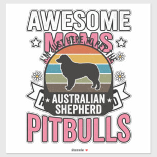 Adesivo Camisa de Cachorro Vintage Amante de Australian Sh