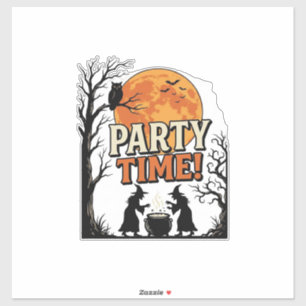 Adesivo Camisa de Caldeirão de Bruxa da Festa de Halloween