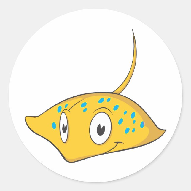 Adesivo Camisa de Cartografia de Stingray Personalizada e  (Frente)