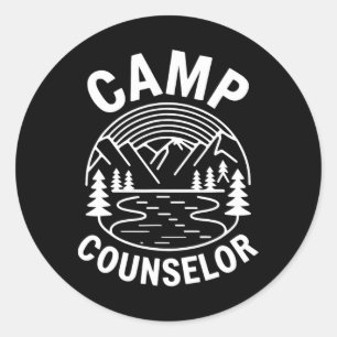 Adesivo Camisa de Conselheiro de Acampamento Verão Acampam