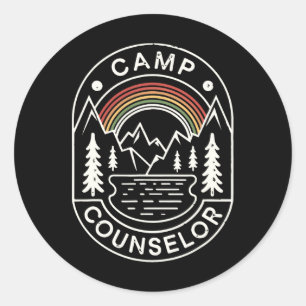 Adesivo Camisa de Conselheiro de Acampamento Verão Acampam