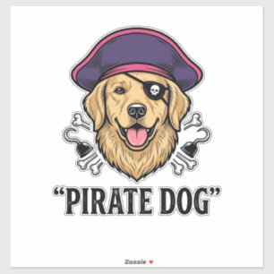 Adesivo Camisa de desenho de gravura vintage de cachorro p