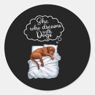 Adesivo Camisa de dormir de cachorro Vizsla 