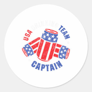 Adesivo Camisa de Equipe de Bebida Lata de Cerveja 4 de Ju