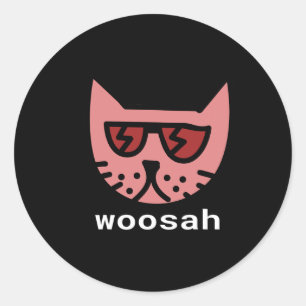 Adesivo Camisa de Exalação de Yoga Calma Woosah _4