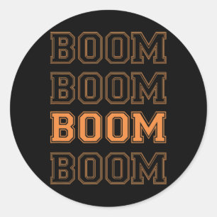 Adesivo Camisa de Fã do Time Índia Bumrah - Boom Boom Boom