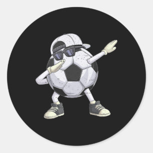 Adesivo Camisa de Futebol Dabbing Ll Camisa Engraçada para