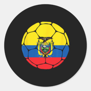 Adesivo Camisa de Futebol do Equador Ll Bandeira Equadoria
