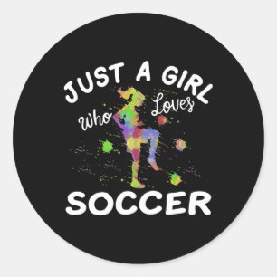 Adesivo Camisa de futebol fofa para meninas, apenas uma me