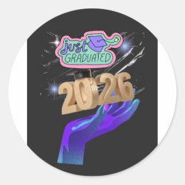 Adesivo Camisa de Graduado da Turma de 2026 – Veterano 202