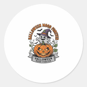 Adesivo Camisa de Gravura Vintage Abóbora de Halloween Fan