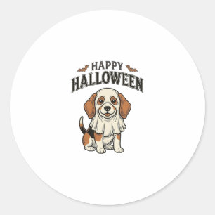Adesivo Camisa de Gravura Vintage de Cachorro Fantasma Fel