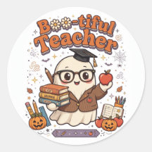 Camisa de Halloween de Professora Boo-tiful Ensina