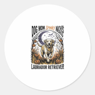 Adesivo Camisa de Halloween Labrador Vintage Gráfica de Mã