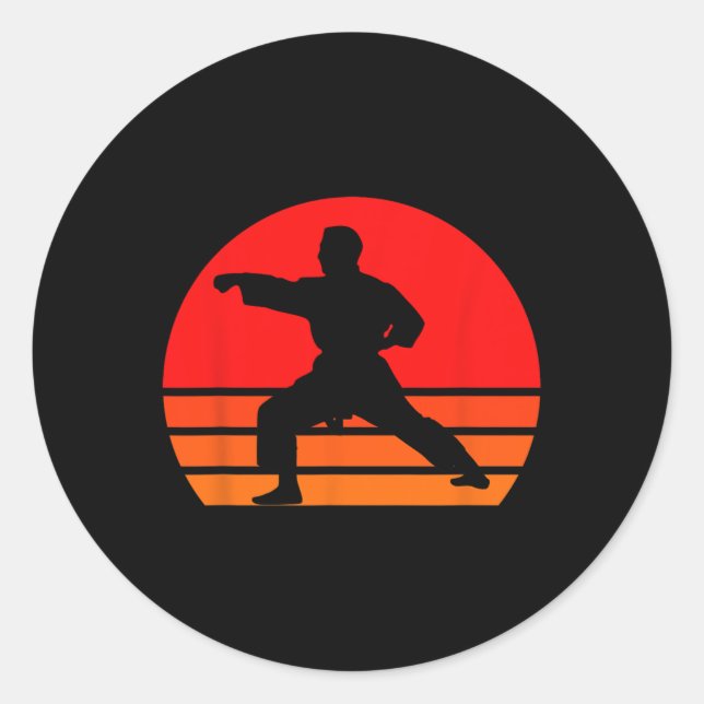 Adesivo Camisa de Karate Preta1 (Frente)
