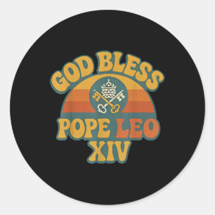 Adesivo Camisa De Leão Xiv, Papa deus abençoe, Papa Leo Xi