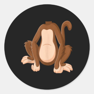 Adesivo Camisa de Macaco Crianças Homens Mulheres Fantasia