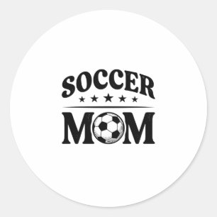 Adesivo Camisa de Mãe de Futebol Vintage Vector Design_1