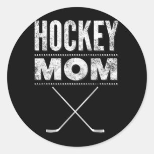 Adesivo Camisa de Mãe de Hockey para o Dia das Mães