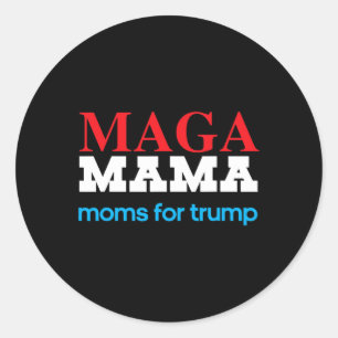 Adesivo Camisa De Mama Para Mães Para A Eleição Trump Patr