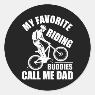 Adesivo Camisa de Mountain Bike Para o Papai Minha Camisa