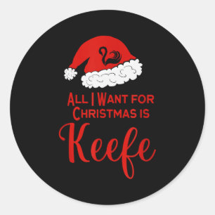 Adesivo Camisa de Natal Keefe para Fãs do Guardião das Cid